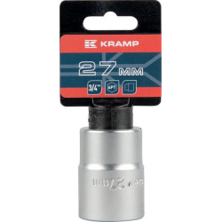 3/4 colio 6 kampų galvutė, 27 mm 18060190270KR