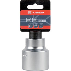 3/4 colio 6 kampų galvutė, 38 mm 18060190380KR