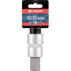 Atsuktuvo antgalis, 3/4" šešiakampis, 22 mm, 18060195022KR