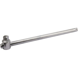 Slankiojanti T formos rankena, 3/4 colio, 425 mm, K120B