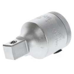 Raudonas adapteris 3/4"I.-1/2"O. DP3219V