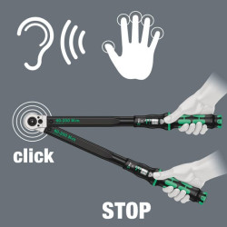 Sukimo momento raktas C3Push 40-200Nm 1/2" 05075626001