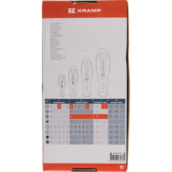 Atsuktuvų rinkinys su plokščiais/Pozidriviniais antgaliais, 6 dalių, 1808030606KR