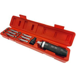 1/2" smūginių suktuvų rinkinys, 14 dalių, metrinis VLA1664