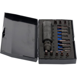 Smūginių atsuktuvų rinkinys, 18 dalių, HGK1900018