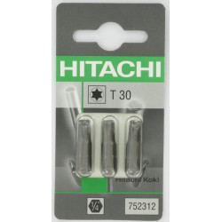 Antgaliai Torx 1/4" T30-25mm (3 vnt.) 752312