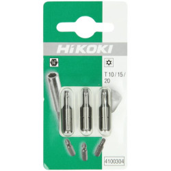 Antgaliai Torx 1/4" T10/T15/T20-25mm 4100304