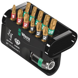 Antgalių rinkinys, 12 dalių, 05057421001WERA