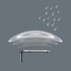 Antgalių rinkinys, 52 dalys, 05057460001WERA