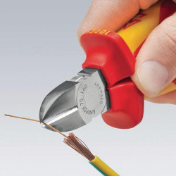 Šoninės replės VDE 160 mm Knipex TA7006160