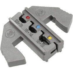 Užspaudžiamųjų antgalių rinkinys visiškai izoliuotoms moteriškoms jungtims (0,5–6 mm²) LAT2000A2KR