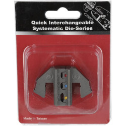 Užspaudžiamųjų antgalių rinkinys visiškai izoliuotoms moteriškoms jungtims (0,5–6 mm²) LAT2000A2KR