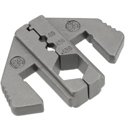 RG tipo koaksialinių kabelių jungčių (RG 8, 11, 174, 179, 213) užspaudimo kaladėlių rinkinys LAT2000E4KR