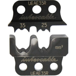 Užspaudimo replių įdėklas kabelių antgaliams 25-35mm² UEAE35R