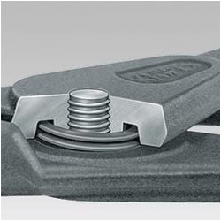 Žiedinių replės Ø 40-100mm, lenktos 90° TA4921A31