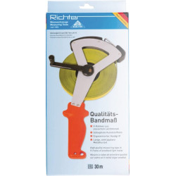 Plieninė matavimo juosta, 30 m, ME402V30