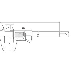 Skaitmeninis suportas 150mm, gopart 57150GP