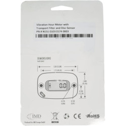 Vibracijos skaitiklis su transportavimo filtru N15101030174