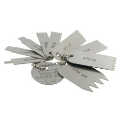 Briaunoto diržo protektoriaus gylio matuoklis RILLENLRB