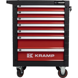 Įrankių vežimėlis su 7 stalčiais TT100701KR