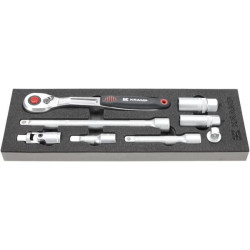 Terkšlė ir priedai 1/2" 8 vnt. TT800502