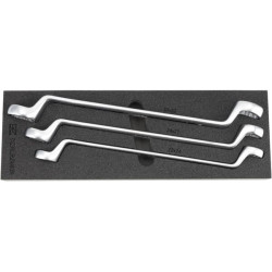 Dvipusių žiedinių veržliarakčių rinkinys, 3 vnt. (22-32 mm) TT801502