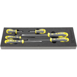 Plokščių atsuktuvų rinkinys, 6 vnt. TT804003