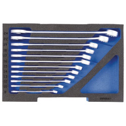 Kombinuotų veržliarakčių rinkinys, 1 vnt. 1100CT17GED