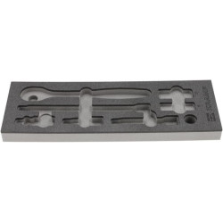 Putplasčio įdėklas terkšlei ir priedams 1/2" 8 vnt. TT850502