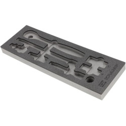 Putplasčio įdėklas terkšlei ir priedams 1/2" 8 vnt. TT850502