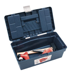 Įrankių dėžė 217x400x166 mm, mėlyna/raudona polipropileno, 4 skyriai, 12, gamintojas Tayg 112003TAY