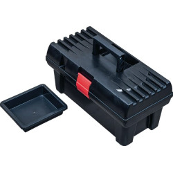 Įrankių dėžė 226x415x200mm, juoda polipropileno, Stuff Optimo B, Patrol Group 1848102160