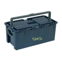 Įrankių dėžė 540x296x230 mm, 40 l talpos, mėlynas polipropilenas, 2 skyriai, „Compact 37“ (Raaco 136594)