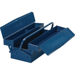 Įrankių dėžė 200x430x150mm metalinė, 3 skyriai, Wesma HG103S