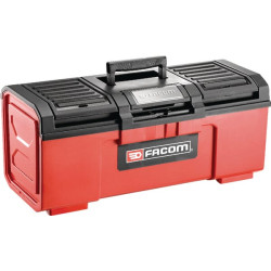 Įrankių dėžė 281x595x260mm, 15l talpos, juoda/raudona, polipropilenas: metalas, Facom BPC24NPB