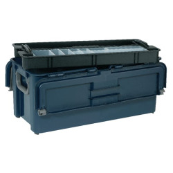 Įrankių dėžė 621x311x260 mm, 50 l talpos, mėlynas polipropilenas, 2 skyriai, „Compact 50“, Raaco 136617