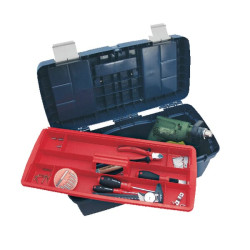 Įrankių dėžė 290x580x290 mm, mėlyna/raudona polipropileno, 5 skyriai, 19, gamintojas Tayg 119002TAY