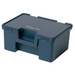 Įrankių dėžė 275x175x125 mm, 15 l talpos, pilkas polipropilenas, 1 skyrius, Raaco 136754