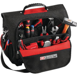 2 viename įrankių ir nešiojamojo kompiuterio krepšys BSTLBPB