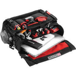 2 viename įrankių ir nešiojamojo kompiuterio krepšys BSTLBPB