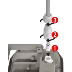 LED šviestuvas AL 3050 3110lm 30W IP44 EM1178030900