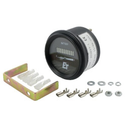 Akumuliatoriaus iškrovos matuoklis 51MM 24V I00072