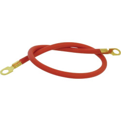 Baterijos laidas 50 cm raudonas FGP012070