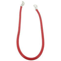 Akumuliatoriaus laidas Ø7 mm, 20 colių (+) raudonas FGP012075