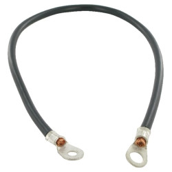 Akumuliatoriaus laidas Ø7 mm, 20 colių, juodas FGP012074