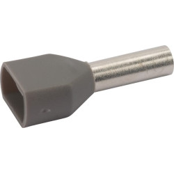 Kabelio galo dangtelis pilkas, 4 mm² (100 vnt.) LA9745CKR