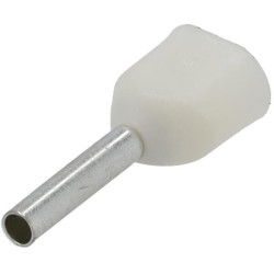 Kabelio galo dangtelis, baltas, 0,5 mm² (100 vnt.) LA9720CKR