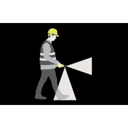 Sprogimui atsparus LED žibintuvėlis, ATEX zona 0 TAB2420EX