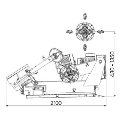 Padangų montavimo įranga ATH 7258 721438