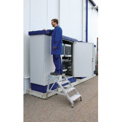 Aliuminio laipteliai, 3 laipteliai 50173GST